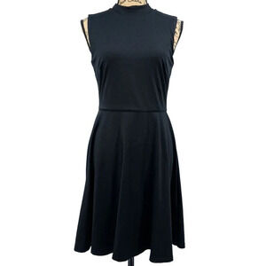 Cynthia Rowley Black Midi Dress